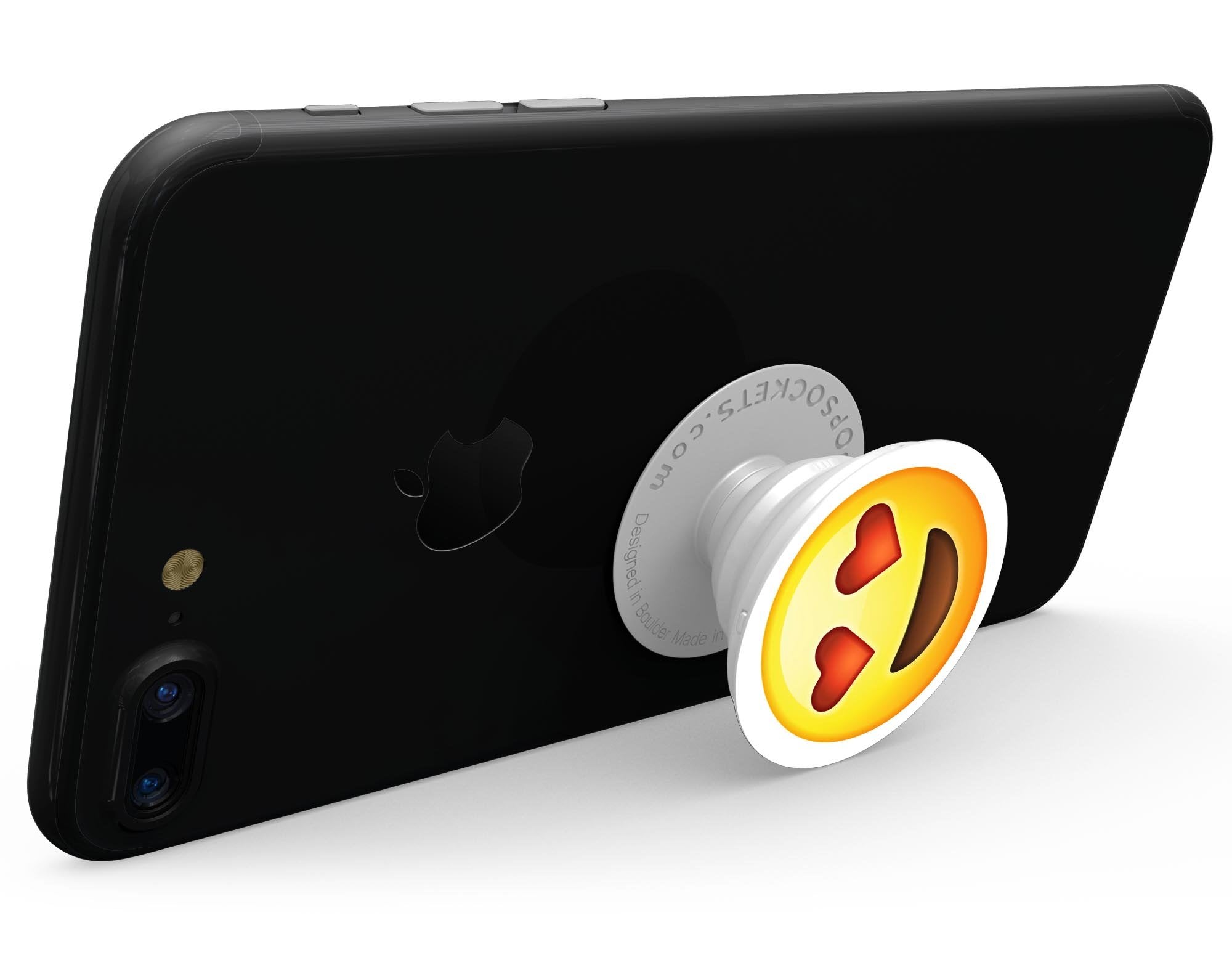 In Love Emoticon Emoji - Skin Kit for PopSockets and other Smartphone