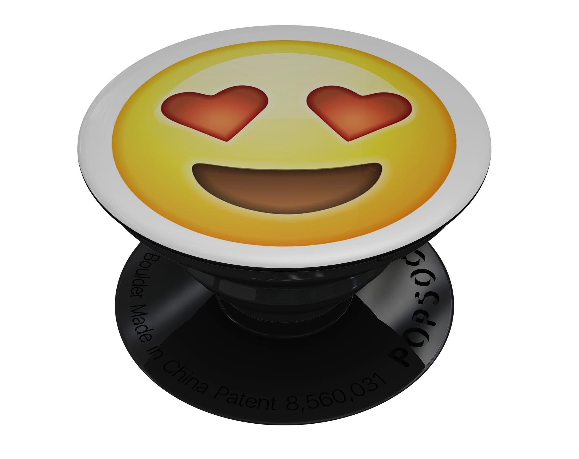 In Love Emoticon Emoji - Skin Kit for PopSockets and other Smartphone