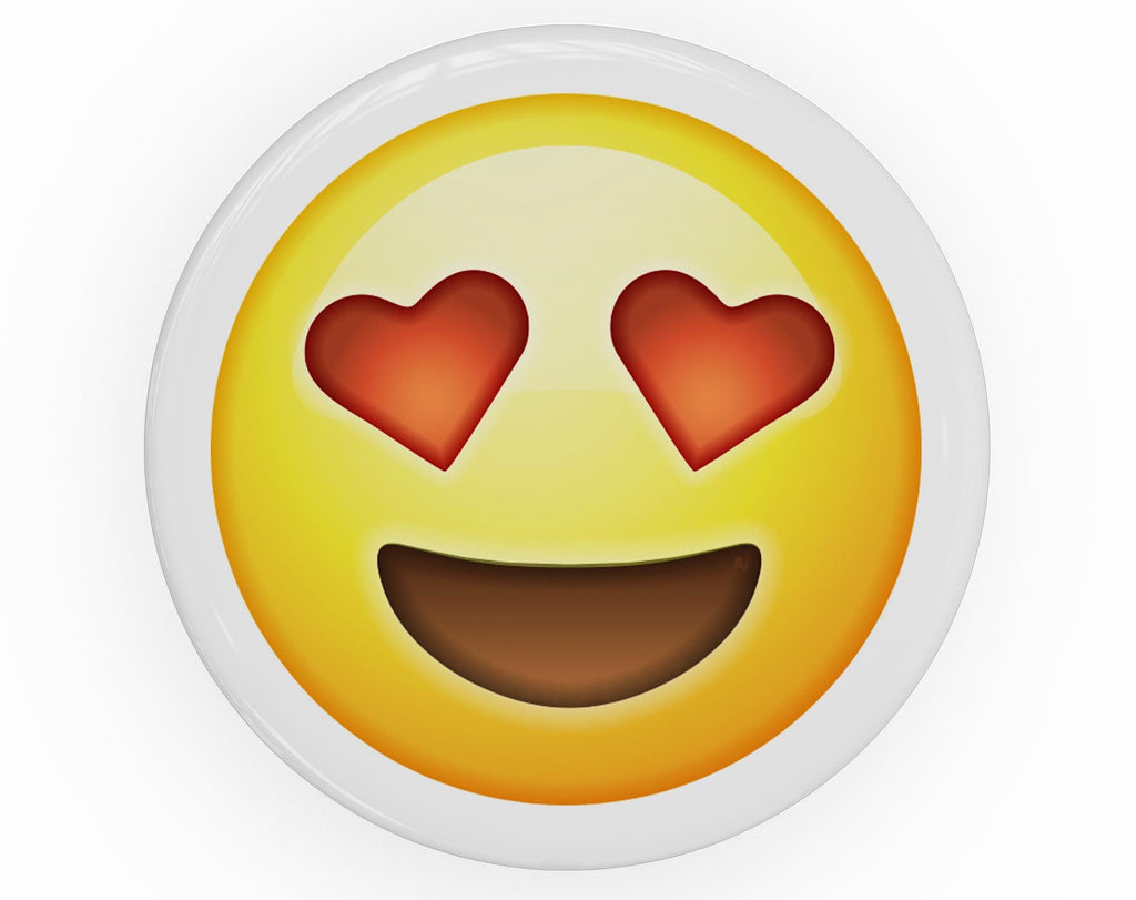 In Love Emoticon Emoji - Skin Kit for PopSockets and other Smartphone