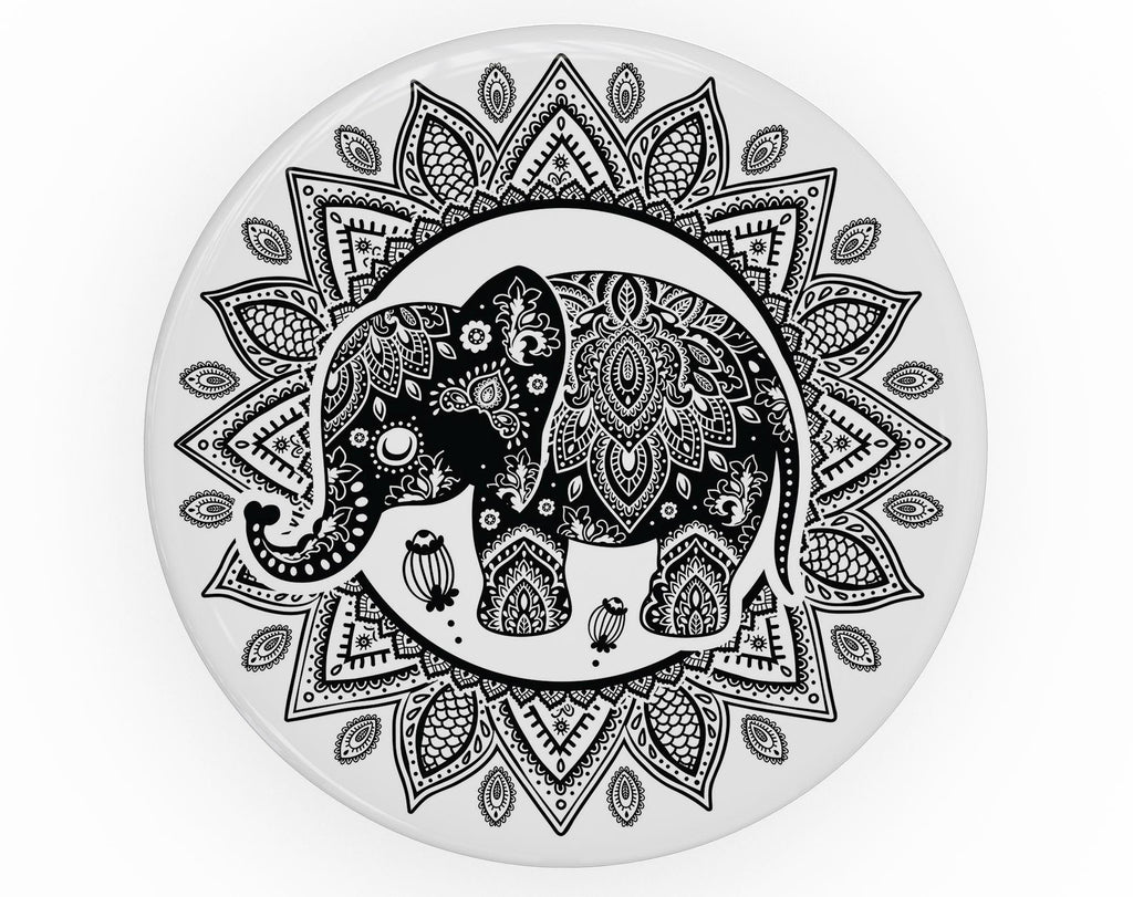 Indian Mandala Elephant - Skin Kit for PopSockets and other Smartphone