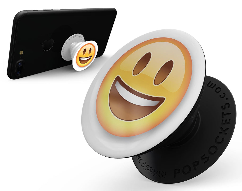 Laugh Emoticon Emoji - Skin Kit for PopSockets and other Smartphone