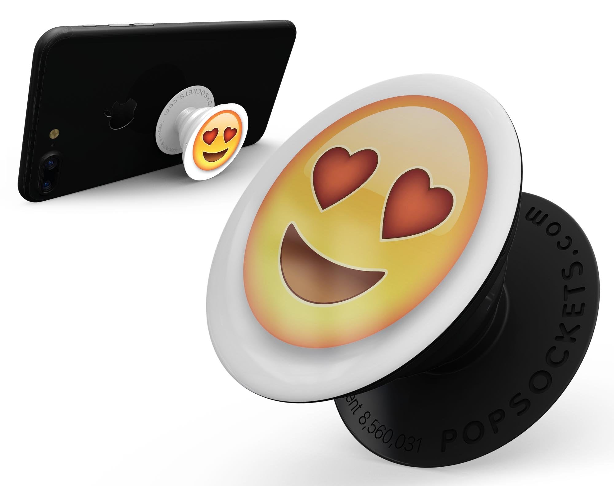 Love Emoticon Emoji - Skin Kit for PopSockets and other Smartphone
